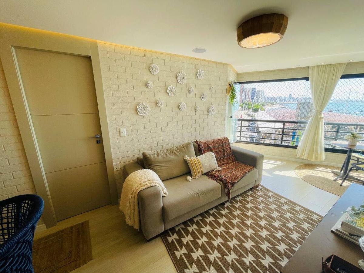 Flat Luxuoso Alto Padrao Frente Mar Com 2 Suites No Iate Plaza Fortaleza Dış mekan fotoğraf