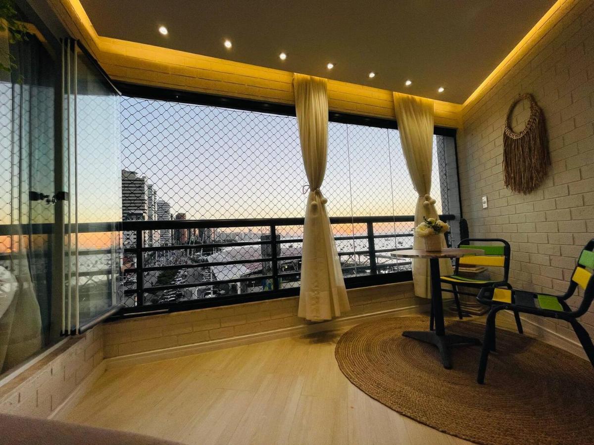 Flat Luxuoso Alto Padrao Frente Mar Com 2 Suites No Iate Plaza Fortaleza Dış mekan fotoğraf