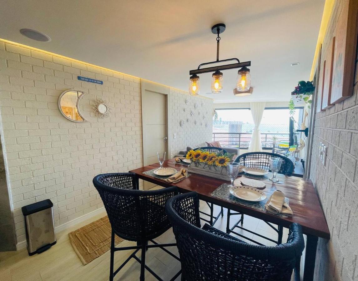 Flat Luxuoso Alto Padrao Frente Mar Com 2 Suites No Iate Plaza Fortaleza Dış mekan fotoğraf
