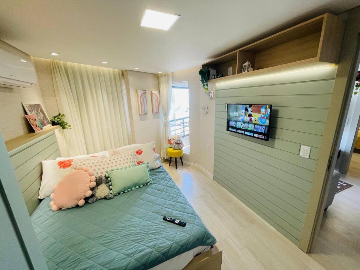 Flat Luxuoso Alto Padrao Frente Mar Com 2 Suites No Iate Plaza Fortaleza Dış mekan fotoğraf