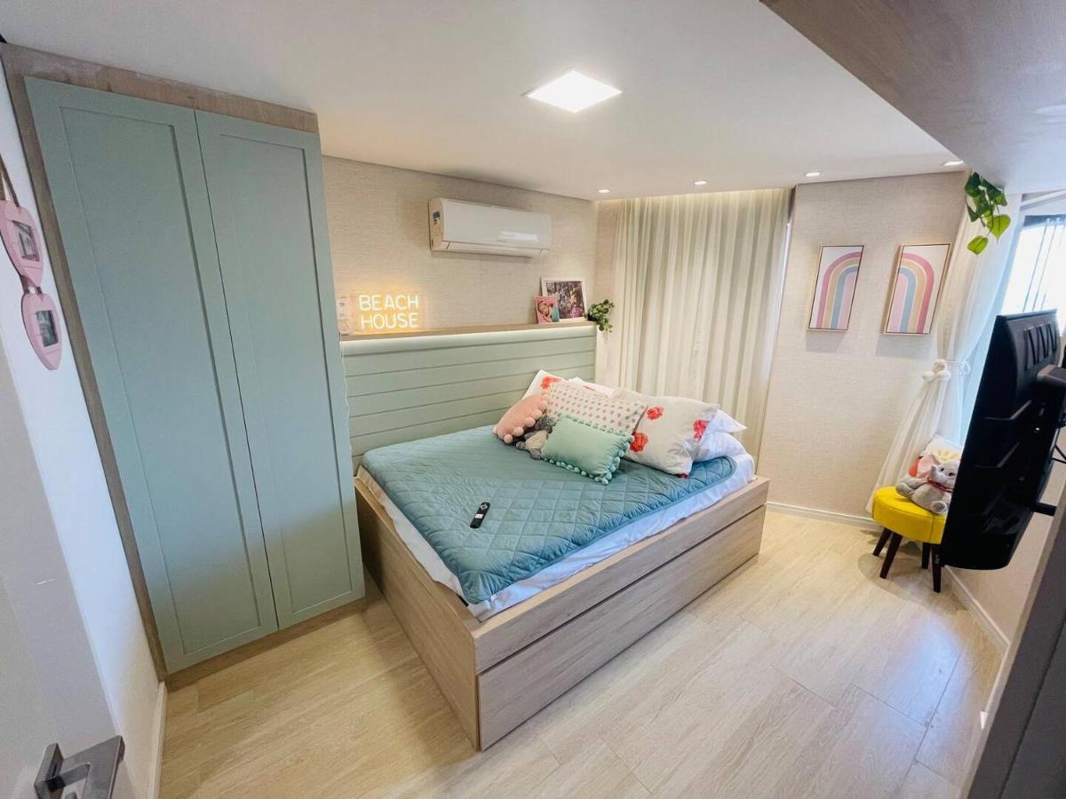 Flat Luxuoso Alto Padrao Frente Mar Com 2 Suites No Iate Plaza Fortaleza Dış mekan fotoğraf